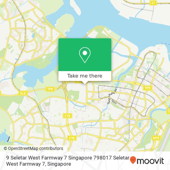 9 Seletar West Farmway 7 Singapore 798017 Seletar West Farmway 7 map