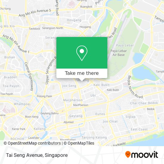 Tai Seng Avenue map