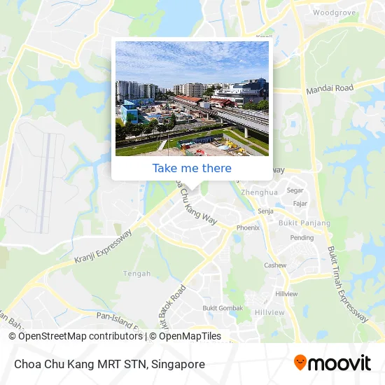 Choa Chu Kang Lrt Map How To Get To Choa Chu Kang Mrt Stn In Singapore By Bus Or Metro?