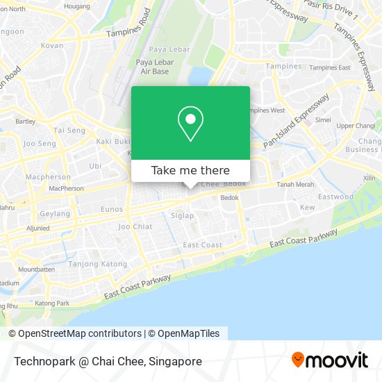 Technopark @ Chai Chee map