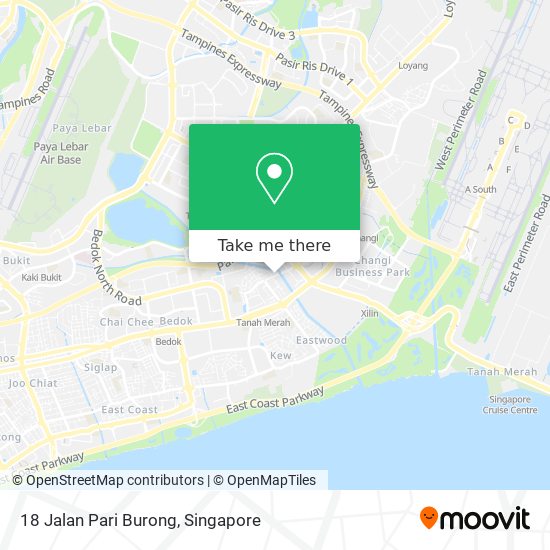 18 Jalan Pari Burong地图