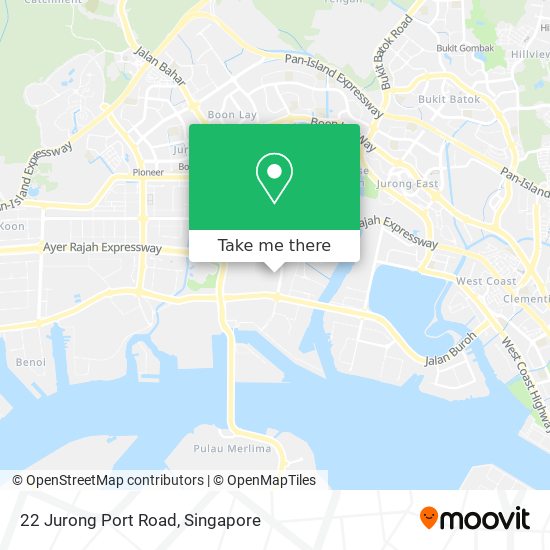 22 Jurong Port Road map