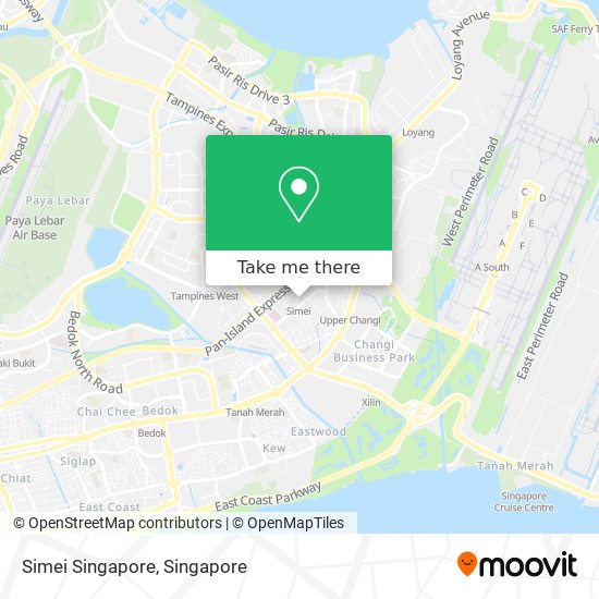 Simei Singapore地图