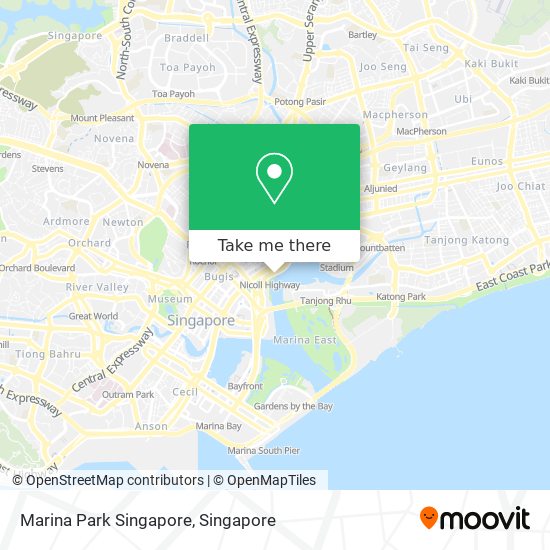 Marina Park Singapore map