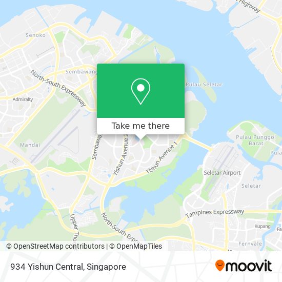 934 Yishun Central map