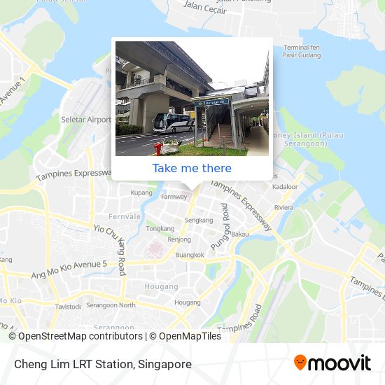 Cheng Lim LRT Station map