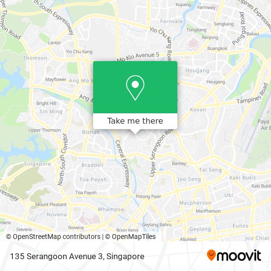 135 Serangoon Avenue 3 map