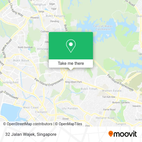 32 Jalan Wajek map