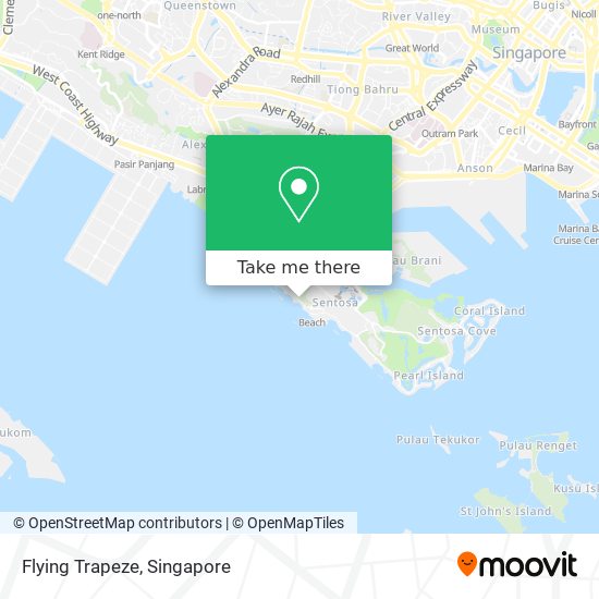 Flying Trapeze map