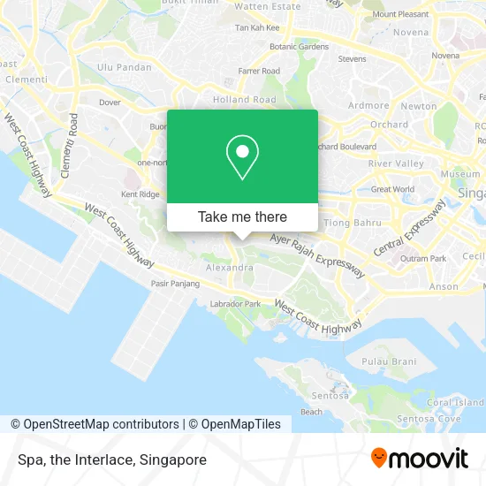 Spa, the Interlace map