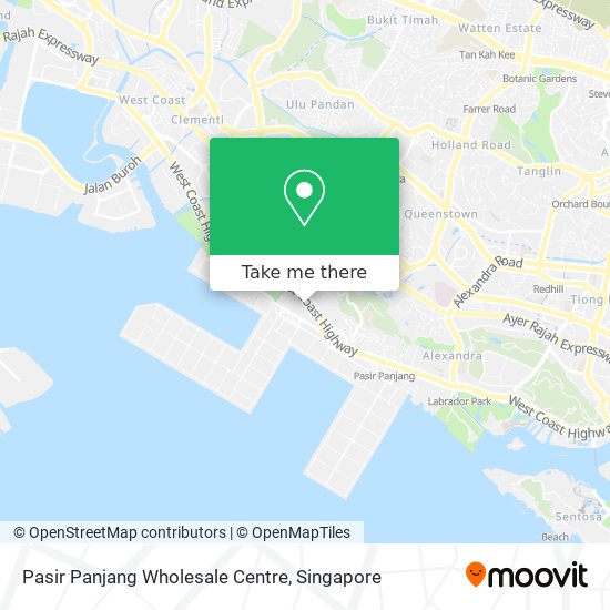 Pasir Panjang Wholesale Centre map