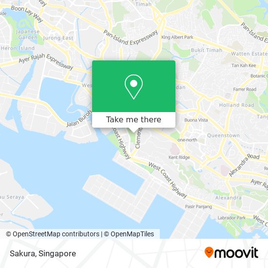 Sakura map