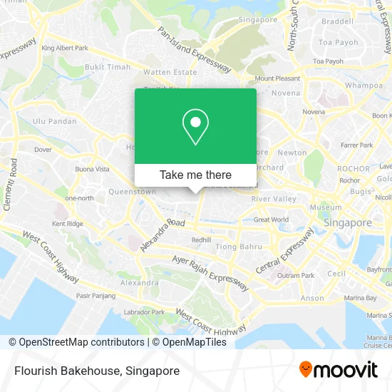 Flourish Bakehouse map