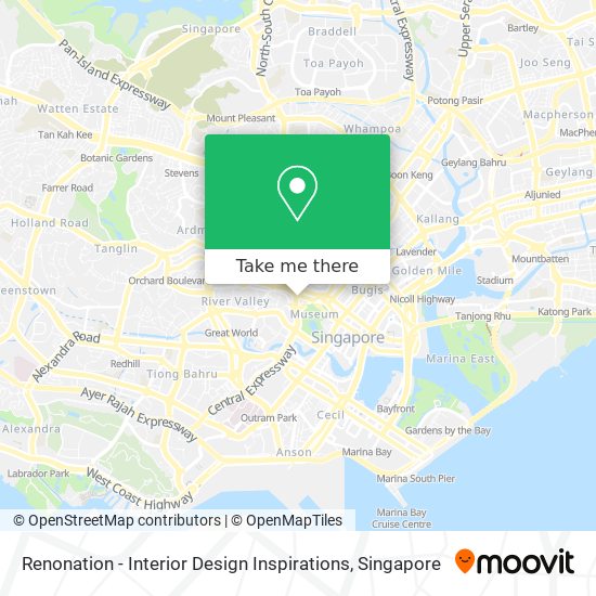 Renonation - Interior Design Inspirations map