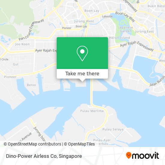Dino-Power Airless Co map