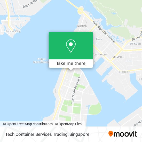 Tech Container Services Trading map