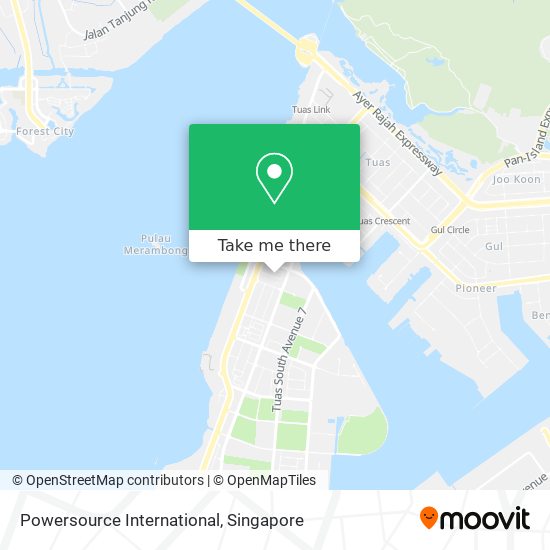 Powersource International map