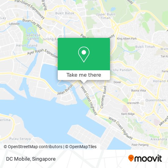 DC Mobile map