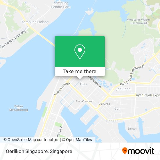 Oerlikon Singapore map