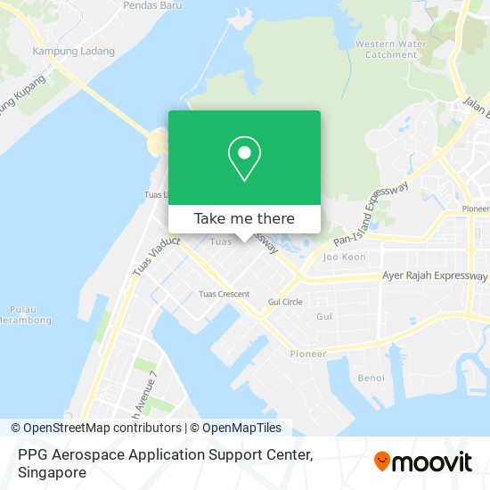 PPG Aerospace Application Support Center map