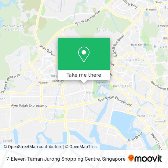 7-Eleven-Taman Jurong Shopping Centre map