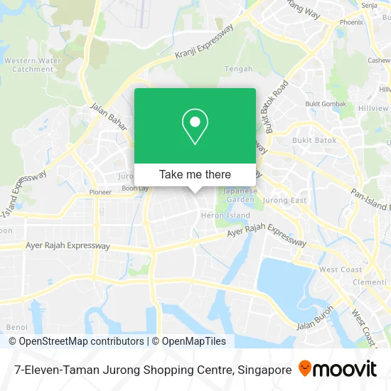 7-Eleven-Taman Jurong Shopping Centre map