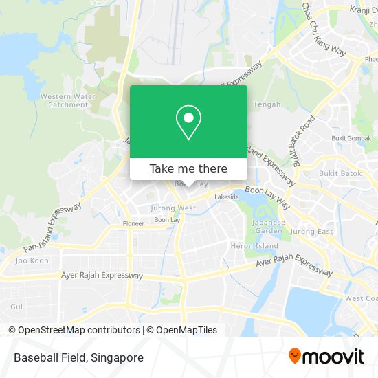 Baseball Field map