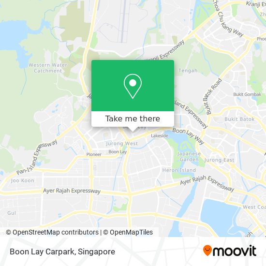 Boon Lay Carpark map