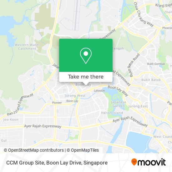 CCM Group Site, Boon Lay Drive map