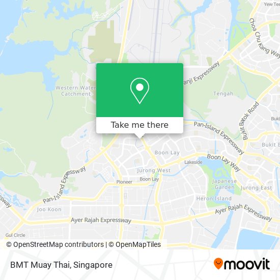 BMT Muay Thai map