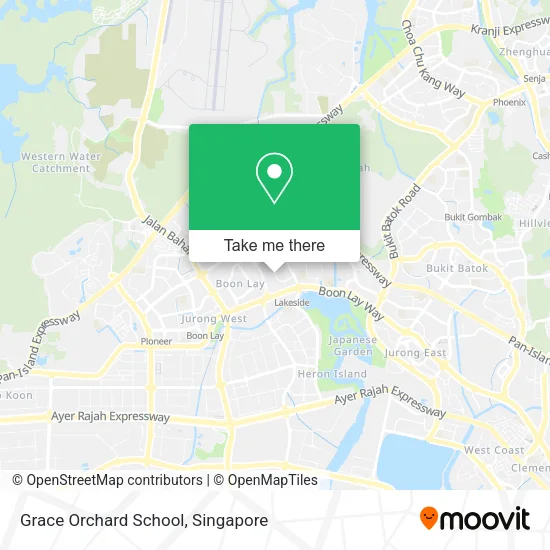 Grace Orchard School map