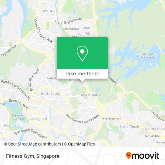 Fitness Gym map