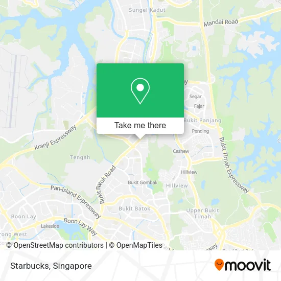 Starbucks map