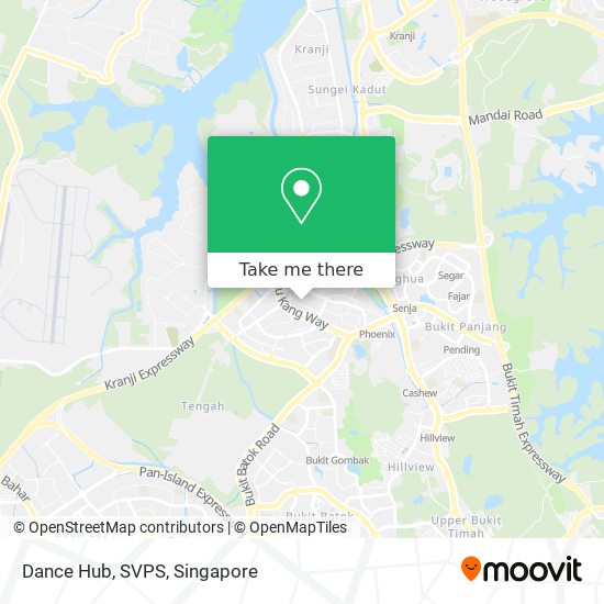 Dance Hub, SVPS map