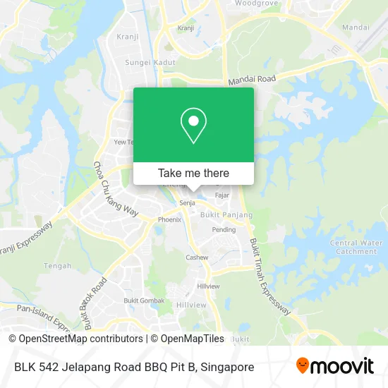 BLK 542 Jelapang Road BBQ Pit B map