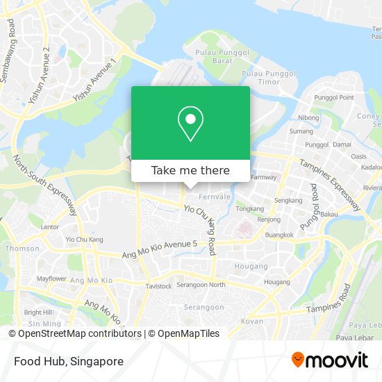Food Hub map