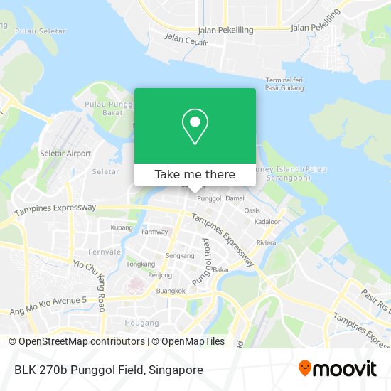 BLK 270b Punggol Field地图