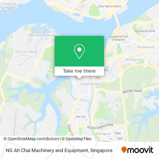 NG Ah Chai Machinery and Equipment map