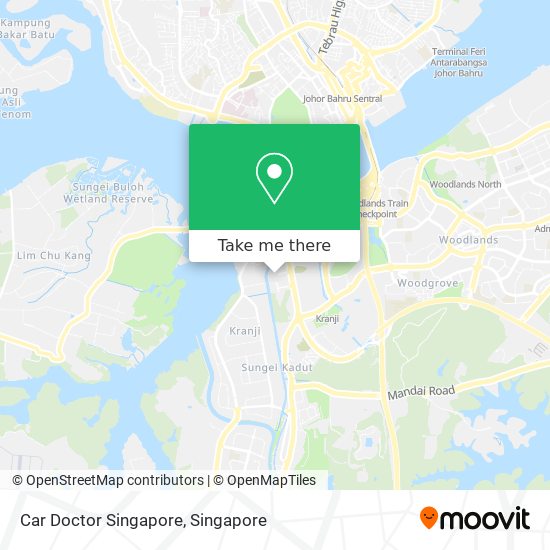 Car Doctor Singapore map
