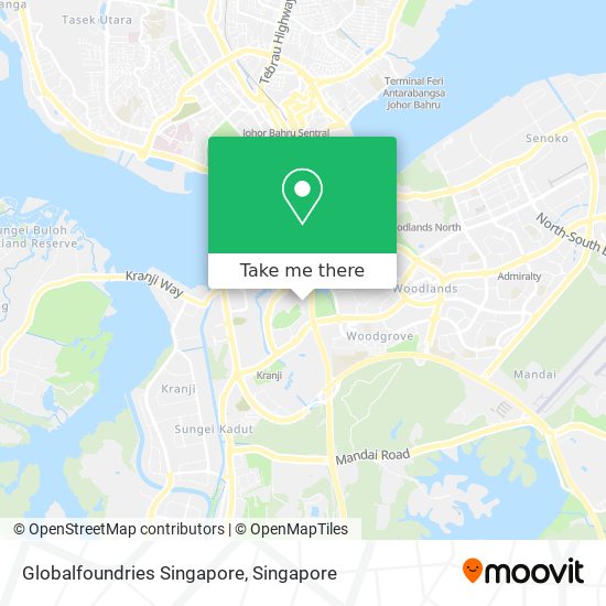 Globalfoundries Singapore map