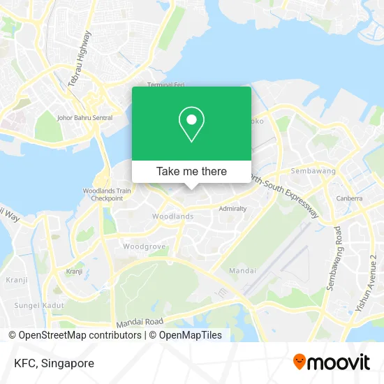KFC map