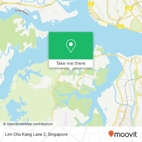 Lim Chu Kang Lane 2 map