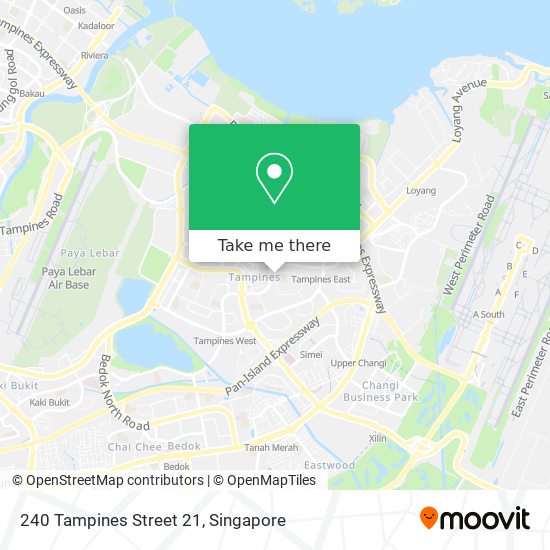 240 Tampines Street 21 map