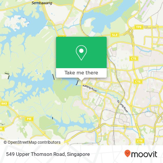 549 Upper Thomson Road地图