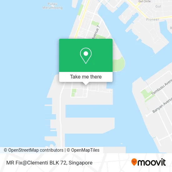 MR Fix@Clementi BLK 72地图