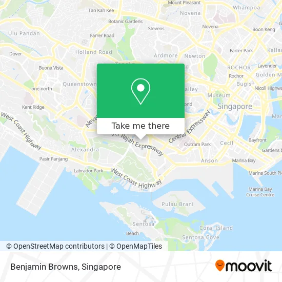 Benjamin Browns map