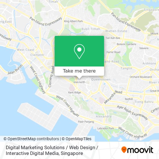 Digital Marketing Solutions / Web Design / Interactive Digital Media map