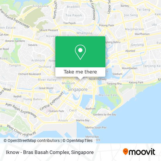 Iknow - Bras Basah Complex map