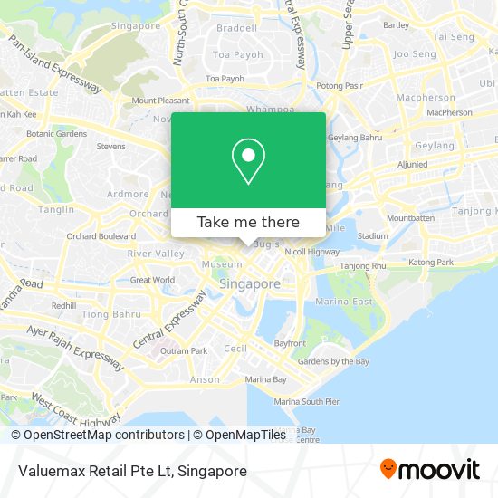 Valuemax Retail Pte Lt map