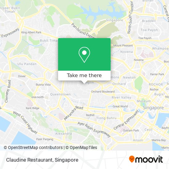Claudine Restaurant map